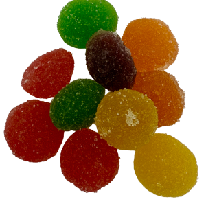 SOUR ZAZZLES GUMMIES: 600 MG.