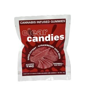STRAWBERRY BELTS: 400 MG.