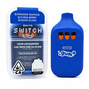 ORANGE MATCHA/CHEM BERRY/SOUR SLUSH: 91.69%