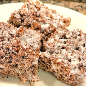 CHOC PEBBLES CEREAL BAR