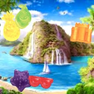 HAPPY PARADISE GUMMIES 600MG