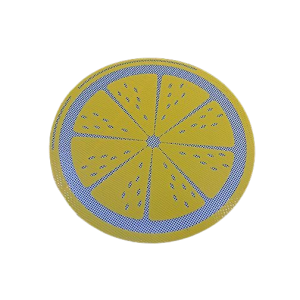 8” LEMON SLICE DAB MAT
