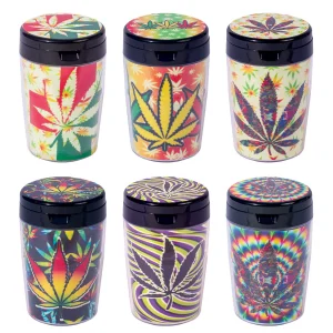 GID LEAF CAR ASHTRAY